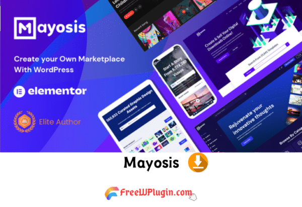 Mayosis v4.6完美破解付费数字产品买卖类主题免费下载